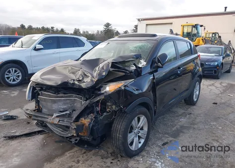 2012 Kia Sportage Lx z USA, uszkodzony, nr VIN KNDPBCA23C7290207